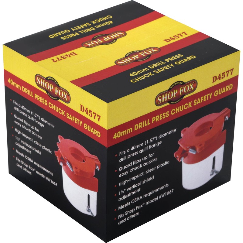 Shop Fox D4577 Chuck Guard for 8-1/2" Bench-Top Oscillating Drill