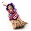 MXM Llavero Frida Traje Típico Mexicano - 100% Artesanal