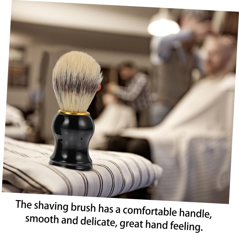 NOLITOY Men's Shaving Set Shaving Bowl Brush Soap Cup Plastic