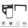 DIYUCAR ABS Plastic Car Interior Center Console Gear Shift Panel
