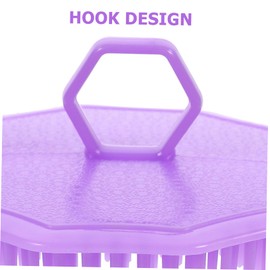 TOVINANNA 5pcs Scalp Comb Portable Hair Cleaning Brush for Shampoo Conditioner Massage Comb for Random Colors for Salon Home Use