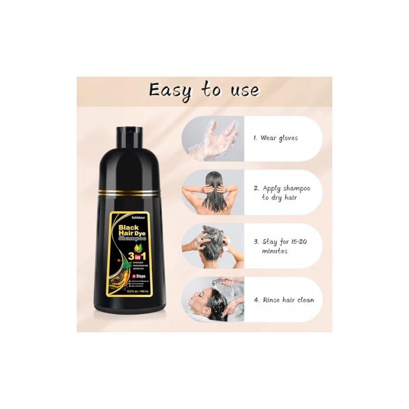 meidu hair dye shampoo A