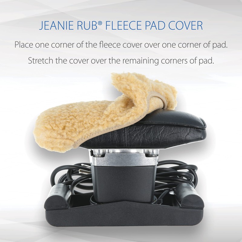 Core Products Fleece Pad Cover for Jeanie Rub Massager