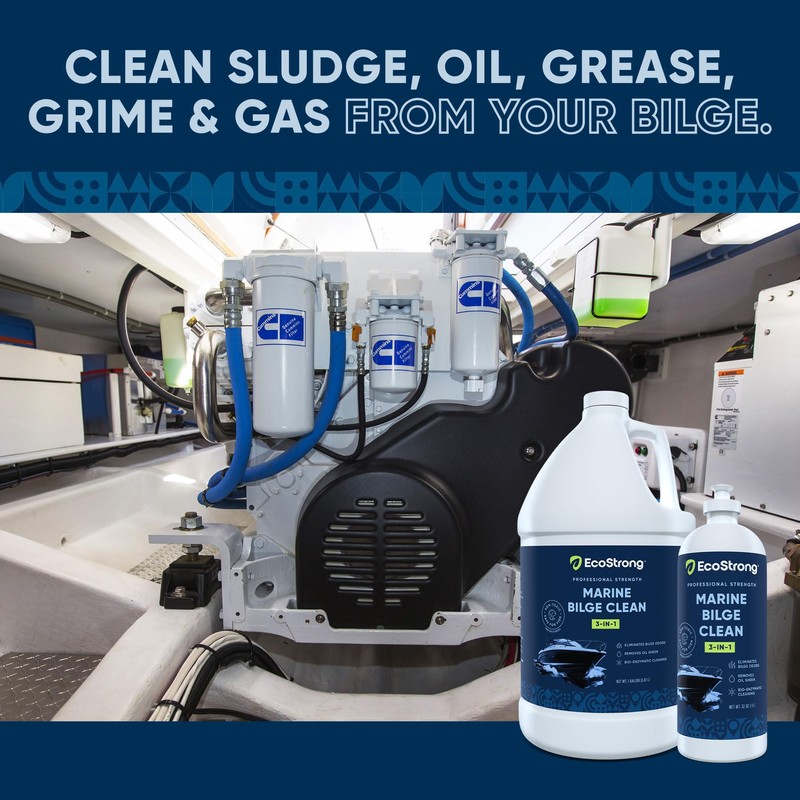 Eco Strong Bilge Cleaner & Deodorizer | Heavy Duty Formula