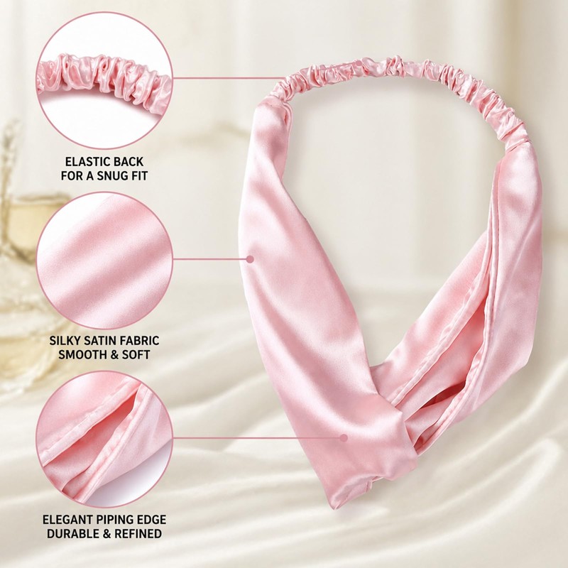 Hair Styling Set Women - Bun Maker - Faux Silk