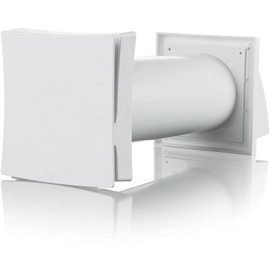 VENTS Condensation Damp Control Passive Wall Intake Vent Grille Kit with Filter 100mm (4 inch) Duct for Passive Fresh Air Anti Draught