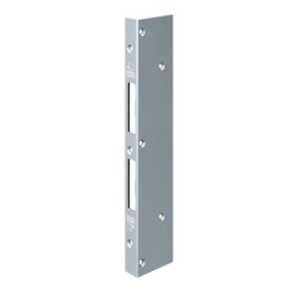 BASI Repair Angle Strike Plate for Interior Doors Room Doors 300 x 60 x 21 mm Universal Repair Strike Plate DIN Right/Left Strike Plate Galvanised Steel