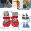 Dog Boots Shoes Socks with Adjustable Waterproof Breathable and Anti-Slip