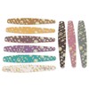 9PCS Nail File Professional Nail Art Sanding Strips Polishing Tools