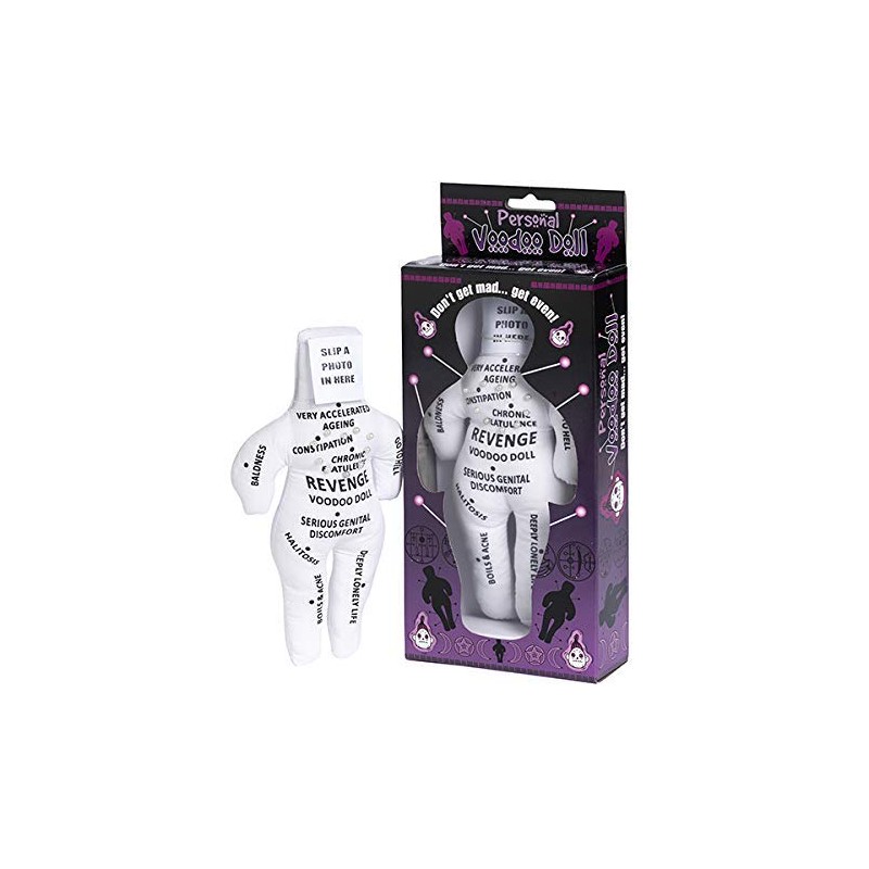 Diabolical Gifts DP0494 Revenge Voodoo Doll Joke Novelty Gift Present