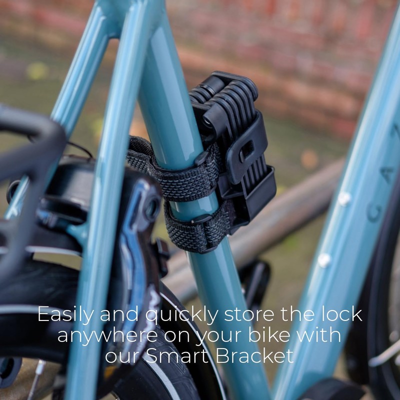 BBB Cycling Combination Lock CodeFold Bicycle Lock for Road Bike
