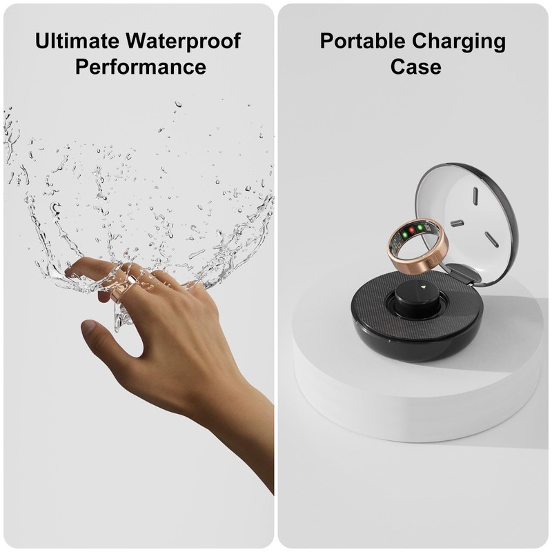 Vic Smart Ring for Women/Men - Rosegold 7 - Sleep