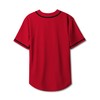 Mens Baseball Jersey Stripe Button Down Shirts Team Sports Uniforms