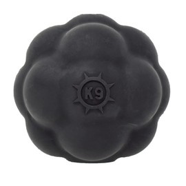 Ultra Durable Tumbler Treat Ball - Lifetime Replacement Guarantee - Aggressive Chewer Approved - Made in USA - Medium/Large Dogs - Safe & Non-Toxic Natural Rubber - Monster K9 Dog Toys