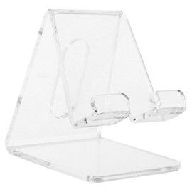 Operitacx Acryl Handyhalterung Stabiler Tischständer für Smartphones Tragbar Leicht Hören Mobiltelefon Halterung für Komfortable Nutzung