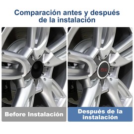 Enjoliveurs, Enjoliveurs de Roue, concerner Fiat 500 68078419AC Enjoliveurs de Roue de remplacement, 2012-2022 Pack de 2 (C)