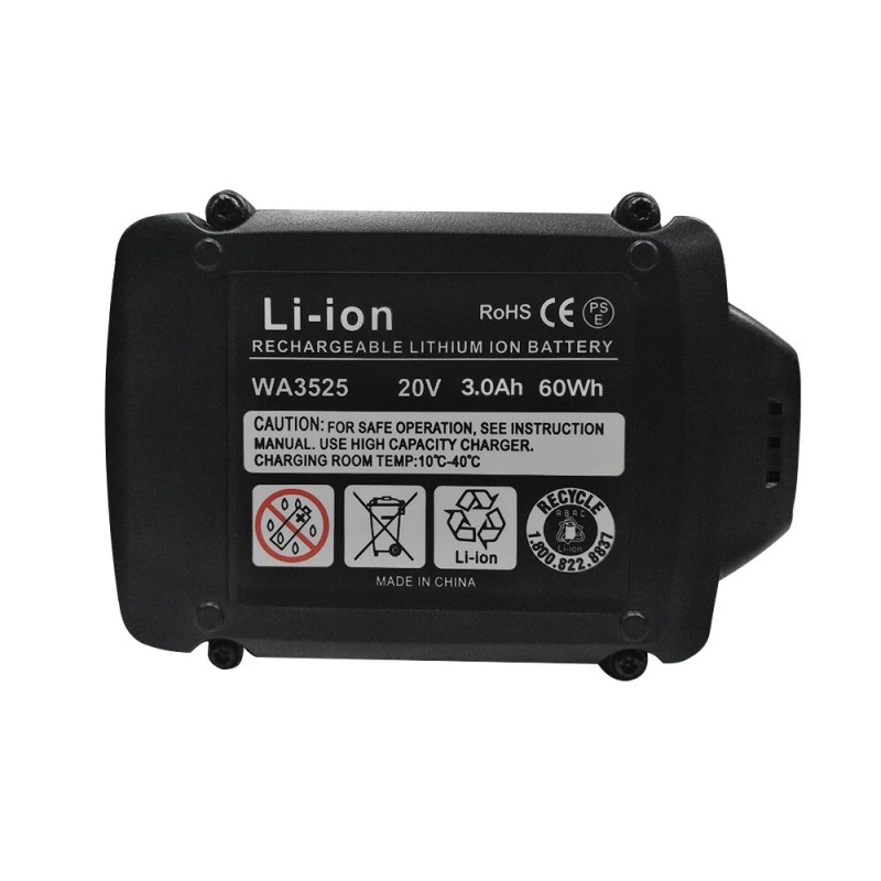 For worx (2pack) For WORX MAX Extend Lithium Battery 20