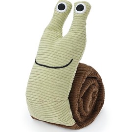 Purfur Interactive Dog Puzzle Toy, Treat Dispensing Plush Toy, Snuffle Enrichment Game for Small Medium Large Dogs (Green)