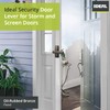 Ideal Security Door Lever for Storm and Screen Doors, Oil