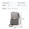 Leather Crossbody Phone Bag Small Designer Purse with Adjustable Strap