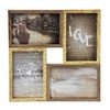 accent by nielsen Picture Frame Collage Mixed Colours 4 Photos