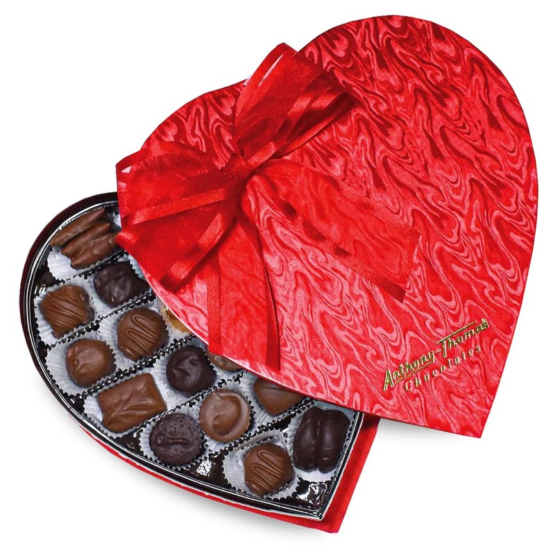 Anthony Thomas, Heart Shaped Box, Mother's Day Chocolates, Milk and