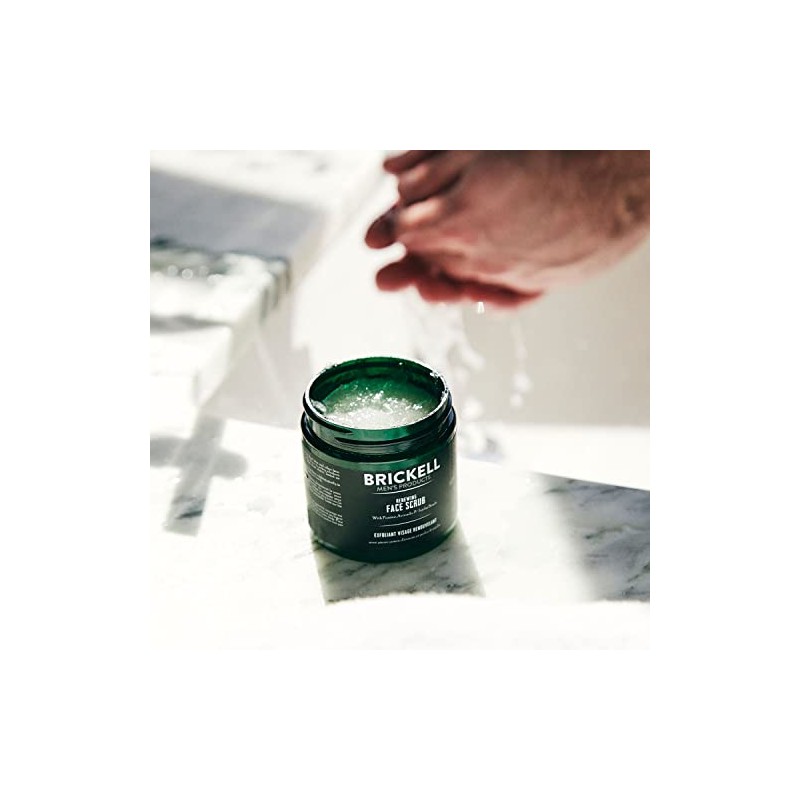 Productos Brickell Hombres Renovacin Exfoliante Facial, 2 onzas