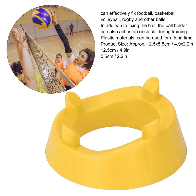 5Pcs Round Ball Display Stand Plastic Ball Holder for Football