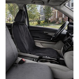 Waterproof Car Seat Towel Cover for Gym, Beach and Swimming, Sweatproof Non-Slip Front Seat Protector for Cars, SUVs and Trucks
