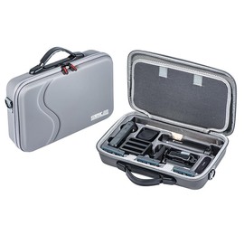 Insta360 X4 Compatible Storage Case, PU Accessories, Protective Case, Waterproof, Portable Travel Bag, Large Capacity, Full Protection, Dustproof, Convenient to Carry (Set, Storage Case)