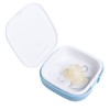 Encase Dental Retainer Case with Dental Bath – Dual Purpose