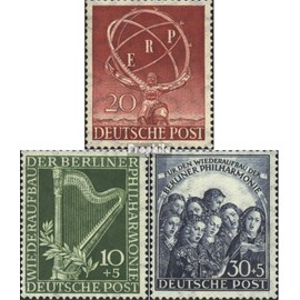 Berlin (West) 71,72-73 (complete.issue.) Volume 1950 completeett fine used/cancelled 1950 erp, Philharmonic (Stamps for collectors)