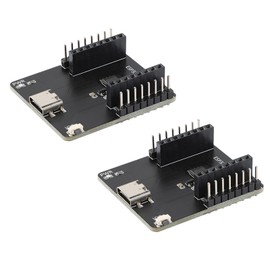 EC Buying 2Pcs ESP32-CAM Development Board Test Board WiFi OV2640 Camera Module Serial Port Downloader Type-C to Serial Port