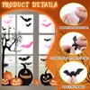 12 Set Halloween Pink Creepy Gauze Decor, Spider Web 3D