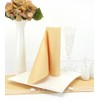50 Apartina Napkins Fabric-Like Airlaid, Plain, Light Ochre Yellow, Size