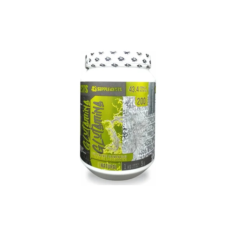 Glutamina En Polvo Sin Sabor 1 Kg 43 Supplements Sin