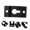 SHINEOFI 20pcs Heavy Duty Iron Keyhole Hangers for Wall Brackets