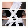 Aspire Cotton Retro Adjustable Ruffle Apron Kitchen Cooking Adult &