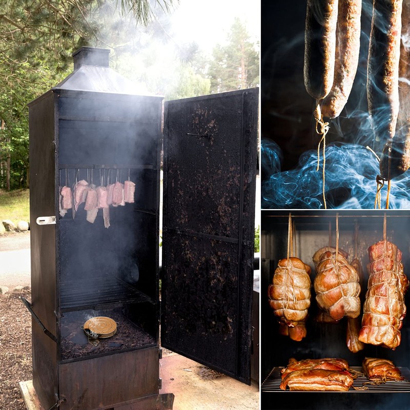 Encham Smoke Generator Stainless Steel Cold Smoke Generator for Kettle