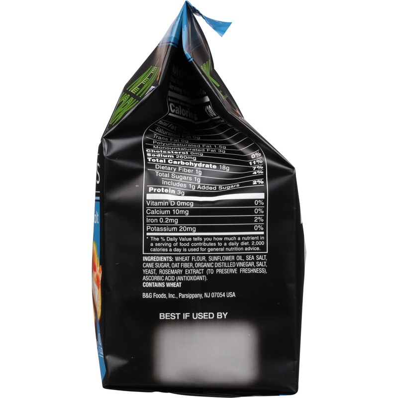 New York Style Bagel Crisps, Sea Salt, 6 Ounce