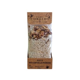 Cordero Risotto with Chanterelles/Mushrooms