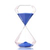 Graces Dawn Diamond Glass Hourglass Sand Timer 60 Minutes with
