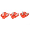 3Pcs Diamond Grinding Shoes Trapezoid Concrete Aggreesive Cutting 2 Long