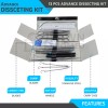 DawnProMed 13 Pcs Minor Surgery Biology Medical Student Dissecting Tool