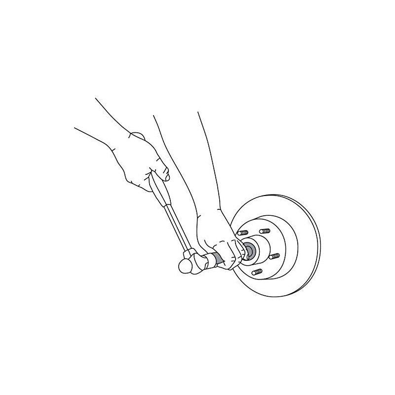 Lisle 12800 Master Pneumatic Bearing Set