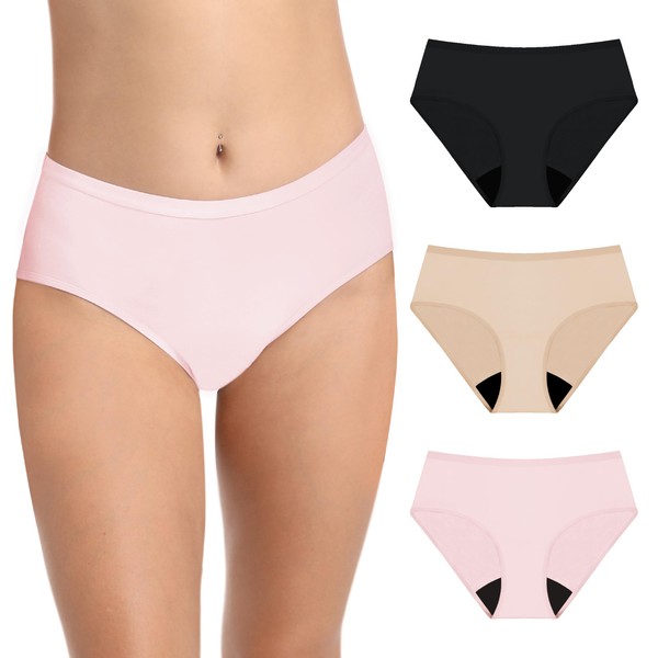 IRISMORII Adult Womens Incontinence Postpartum Protective Underwear Washable Bladder Leak