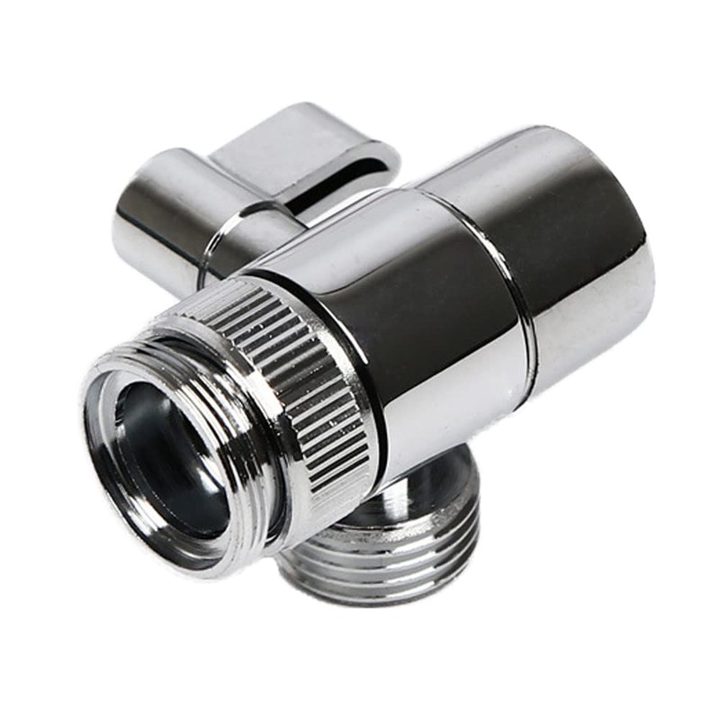 2 x 3-way shower valve, shower attachment for bath taps,