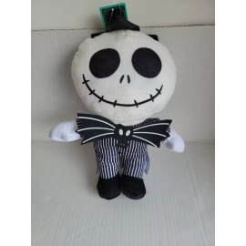 Fast Forward Nightmare Before Christmas Jack Skellington 16 Inch Plush Backpack