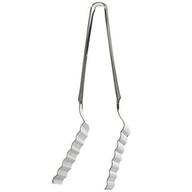 Sambonet Paderno Spargelzange, Fischzange, Zange, Servierzange, für Spargeln, Spülmaschinenfest, Edelstahl, 23 cm