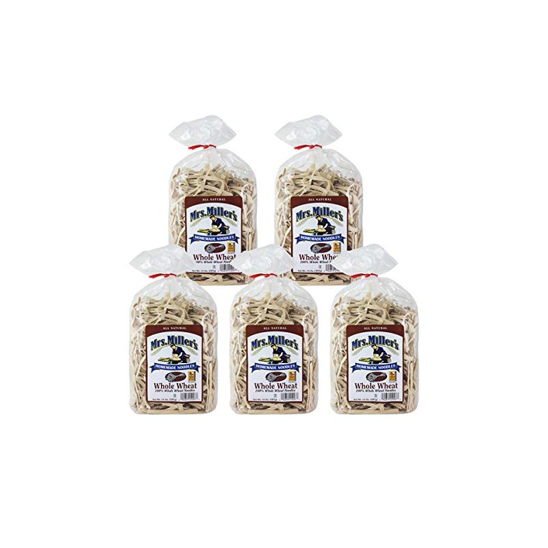 Mrs. Miller's Homemade Noodles, Whole Wheat, All Natural & Cholesterol